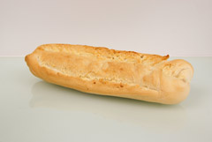Barra de pan blanco